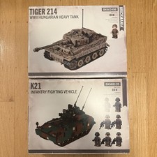 Brickmania Empty Boxes for Tiger 214 and K21 APC