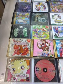 A large number of game software PlayStation Dreamcast Sega Saturn software 35