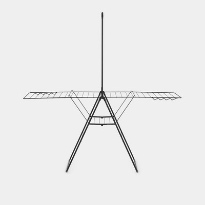 HangOn Drying Rack, 82 ft (25m) with rod - Matte Black...
