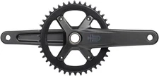microSHIFT Sword 1x Crankset - 170mm, 10-Speed, 42t, 110 Asym BCD,  24mm