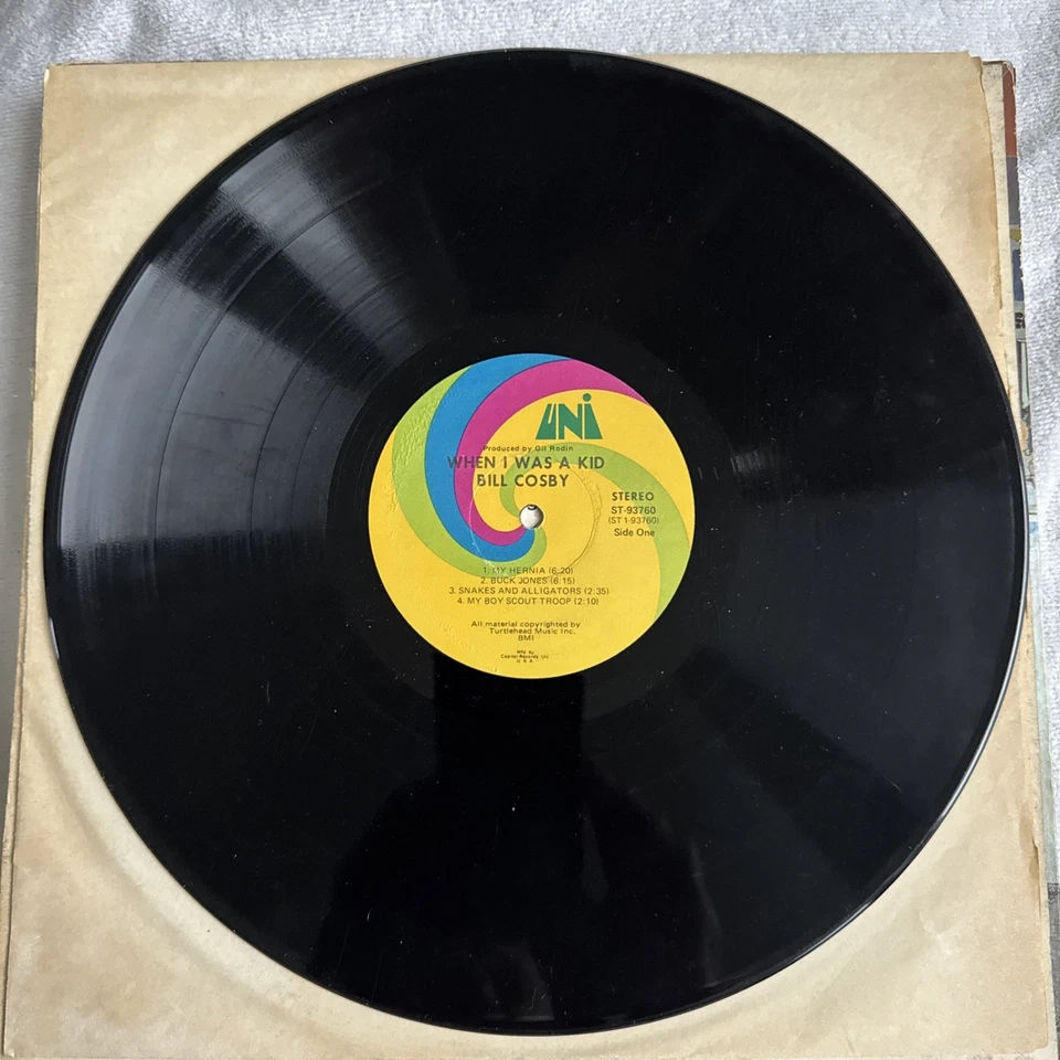 Bill Cosby When I Was A Kid. 1971 Vinyl Album Fat Albert VG! - Image 4 of 4