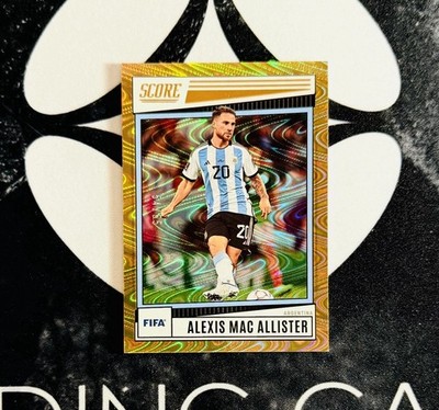 2022-23 Panini Score FIFA Soccer - Mac Allister Bronze Swirl /55 - Argentina