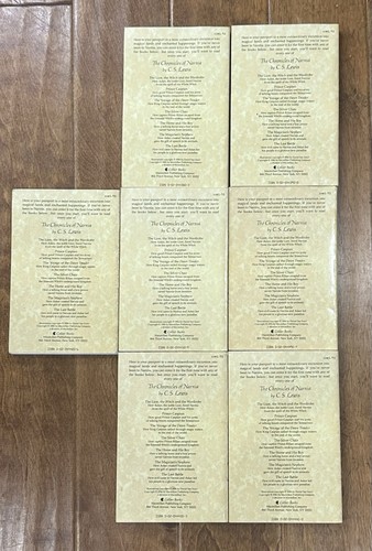 C.S. Lewis "Die Chroniken von Narnia" Set mit 7 Büchern 1986 - Bild 7 von 9