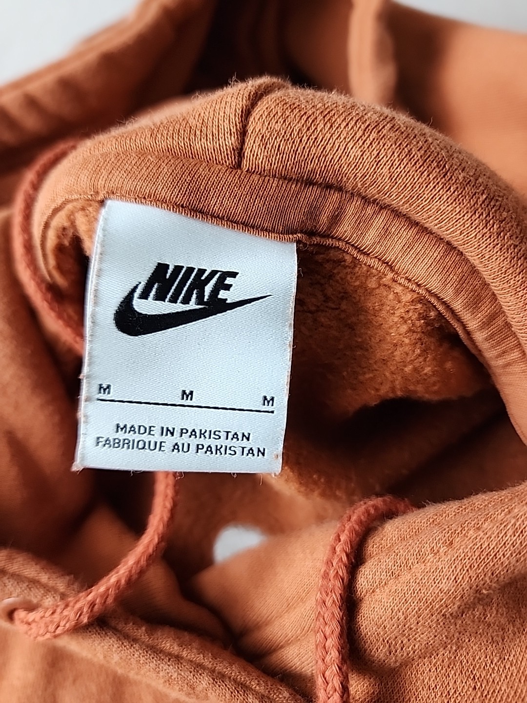 Nike Burnt Orange  Drawstring  Pullover Hoodie Wo… - image 6