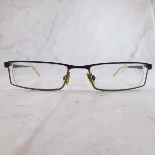 Morel France Nomad 1398N Rectangular Semi Rimless Eyeglasses  50-18-140