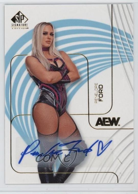 2026 Upper Deck AEW SP Signature Edition Auto Penelope Ford #70 Auto xr5