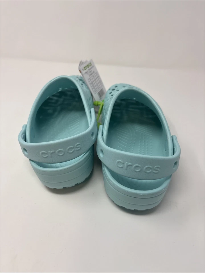 Zueco Crocs, Aguamarina, 4 US Unisex Big Kid Foto 3 de 4