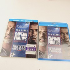 Captain Phillips Tom Hanks Blu-Ray DVD Combo Pack Movie Film
