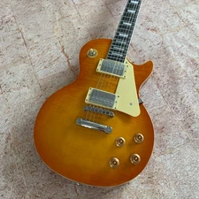 Les Paul Sunburst standard Electric Guitar chrome hardware 22 frets US stock