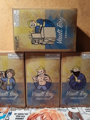 Bethesda - Fallout - Vault Boy - Bobbleheads (3x Series #2 1x Series #3)