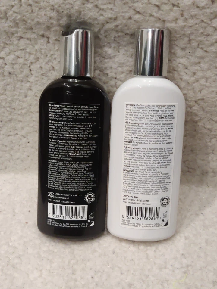 Hair Growth Shampoo & Conditioner Set by Watermans - Brand New - Image 2 of 3