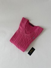 Ralph Lauren Damen Strickpullover Zopfmuster ...