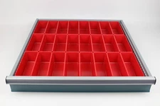 24 Tool Organizers - 3 x 8 x 3 Inch Deep (actual depth 2-3/4) fits Lista, Husky