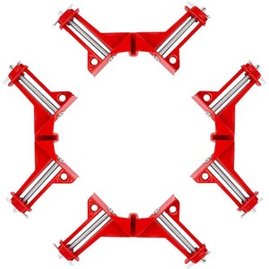 4X 90 Degree Right Angle Clip Fixing Picture Frame Corner 