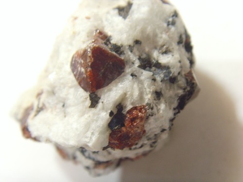 311 Karat viele Zirkon Kristall Mineral Präparat N Matrix Mutter Bergheiler 53192 - Bild 10 von 11