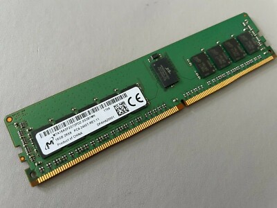 Micron 16GB (1x16GB) 2RX8 DDR4 PC4-2400T-RE-1-11 ECC REG SERVER SPEICHER RAM Grade