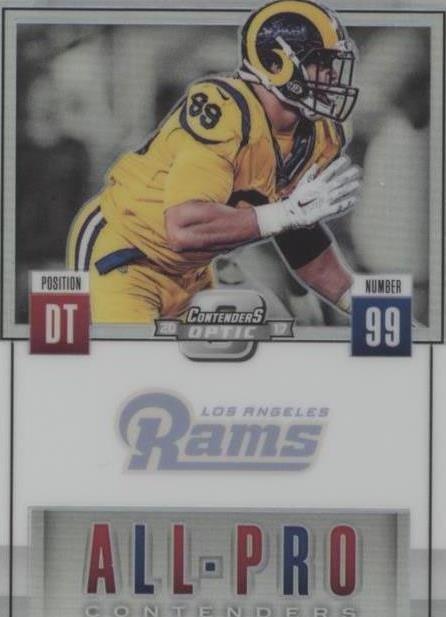 2017 Panini Contenders Optic Aaron Donald #AP-10 - 1 of 2