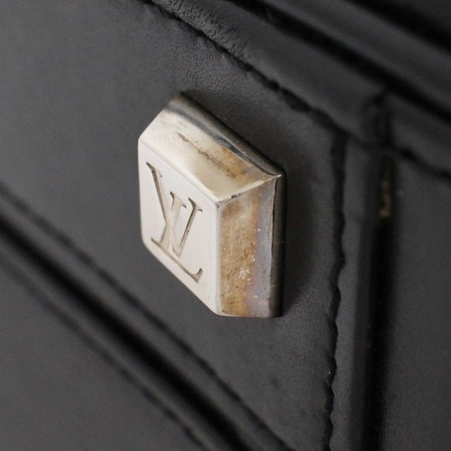 Bolso baúl de negocios LOUIS VUITTON monograma Glace Valisette MM M92234 #4 tiro - Imagen 5 de 18