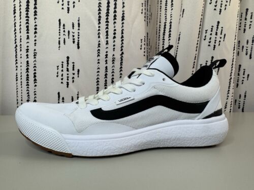 Vans Mens Ultra Range EXO Shoes 7.5 (9 Womens) White Black Pickleball Outdoor