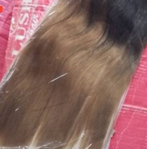 Micro Million Zöpfe volle Spitze Perücke schwarz & braun * Vorbestellung - Bild 2 von 7