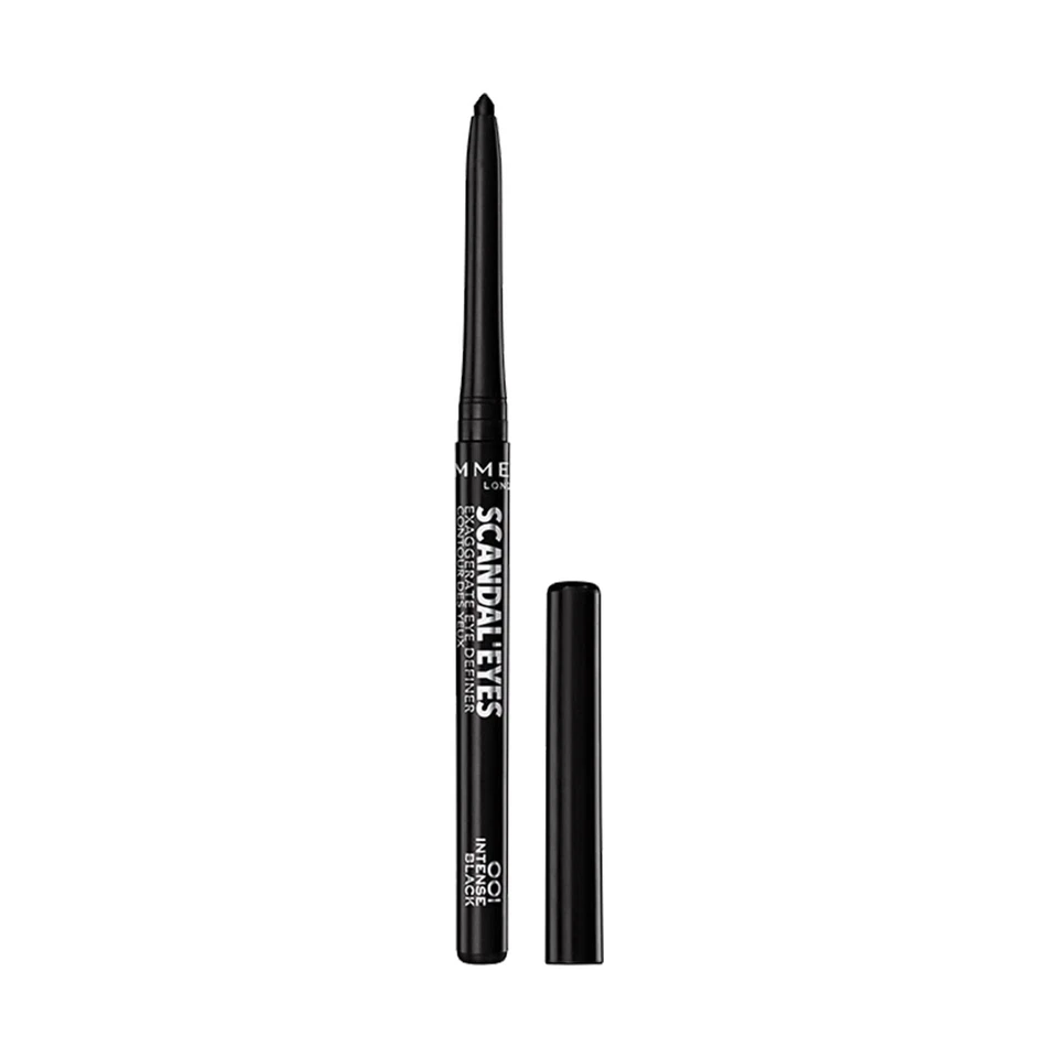 24-Hour Waterproof Eyeliner Pencil in Intense Black - ScandalEyes Collection - Image 3 of 4
