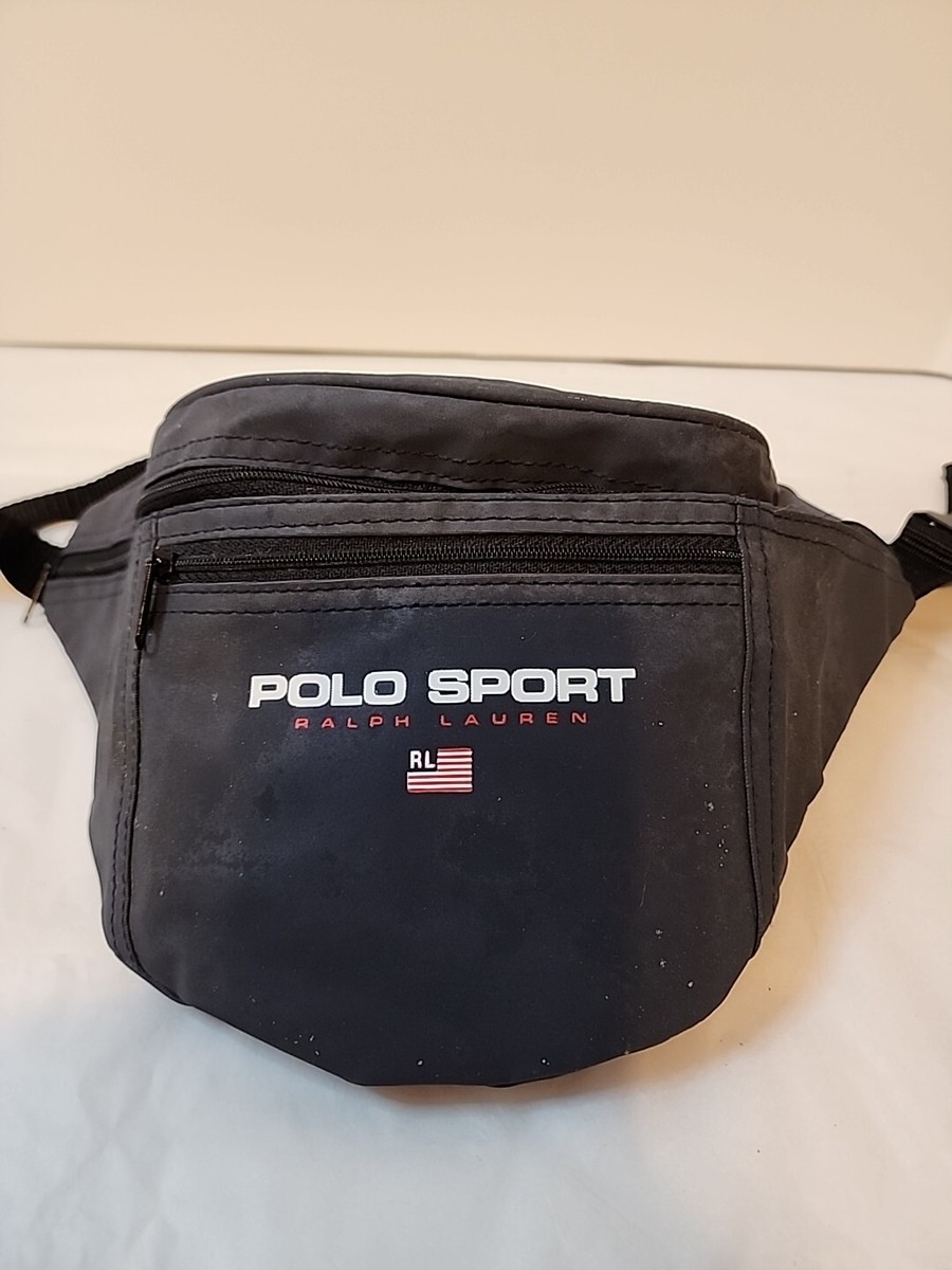 Polo Sport Ralph Lauren Fanny Pack Waist Bag Adjustable Strap Navy