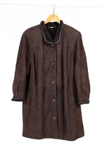 Christ Women's Super Soft & Lightweight Lambskin Shearling Coat, XL