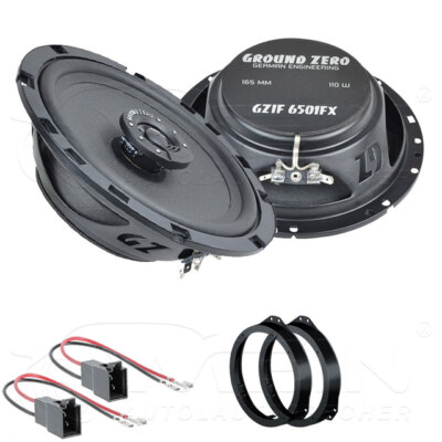 GROUND ZERO LAUTSPRECHER für OPEL MERIVA A 2003-2010 Front Vorn Tür 110W #AHVW