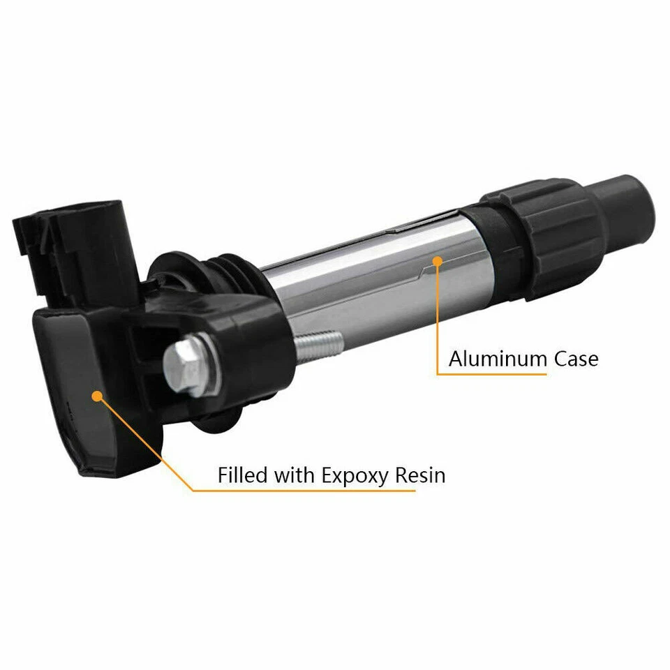 New Replacement Ignition Coil 6Pcs Set For Cadillac CTS 12590990 - Image 2 of 4