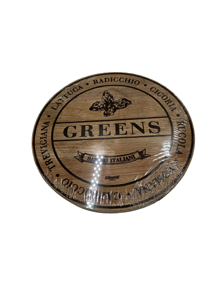 BISETTI TAGLIERE ROTONDO IN FAGGIO  GREENS  30CM PER CUCINA