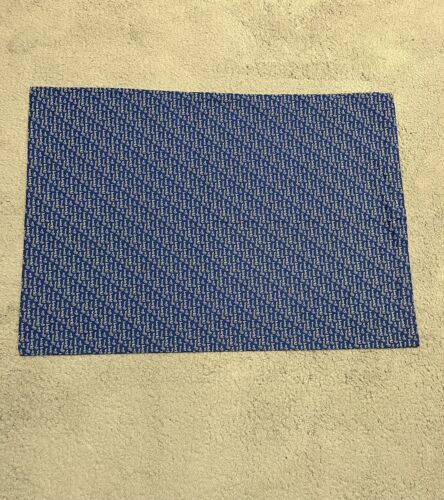Dog Pet Bed Cover 2006 Handmade Blue Word Pattern USA Pet Cushion Washable - Picture 5 of 10