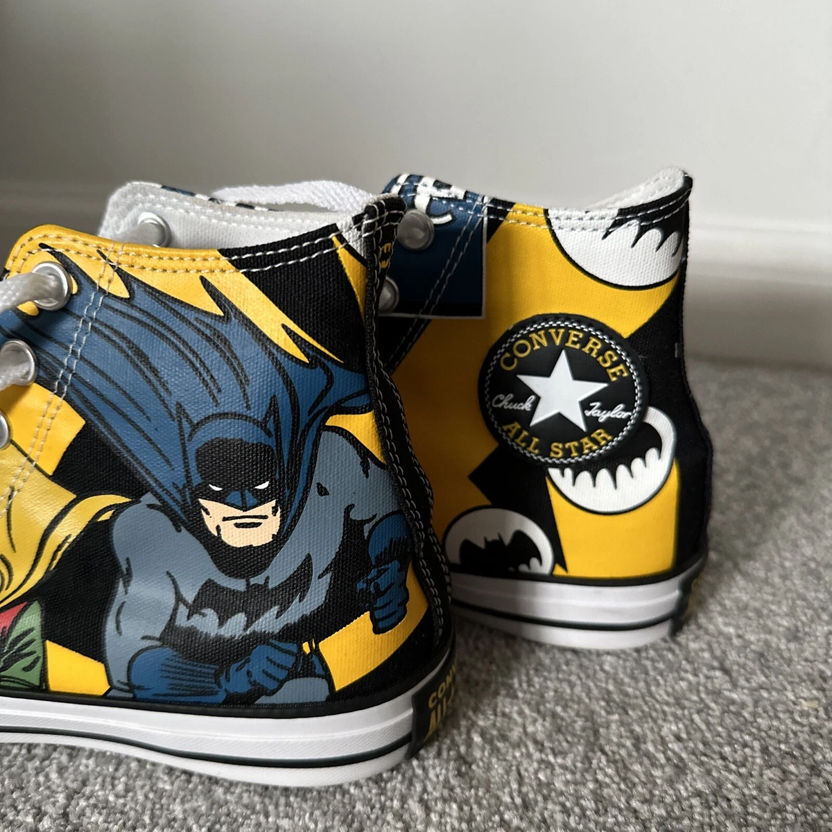 CONVERSE ALL STAR BATMAN LIMITED EDITION 80 years Size uk 7