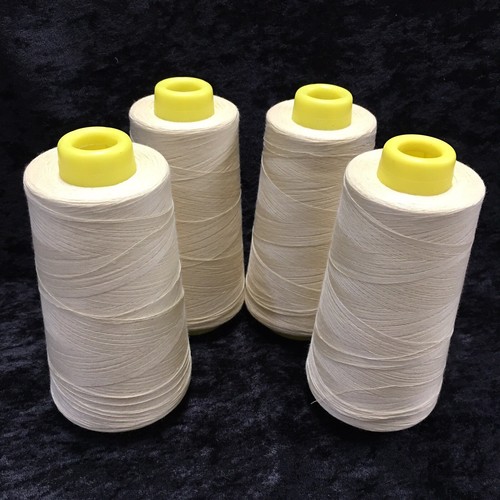 Threads USA Poly-Oncore 4 Cone Lot 6000 yds Champagne Quilting Serger Sewing NEW - Picture 3 of 5
