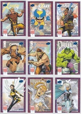 2018-19 2019 Upper Deck Marvel Annual Blue Parallel You Pick Finish Your Set