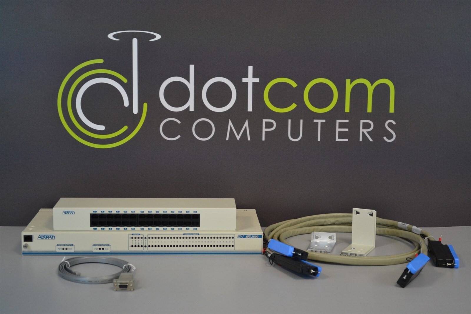 Adtran MX2800 DS3 Redundant 48V DC w/ Patch Panel 4205290L8