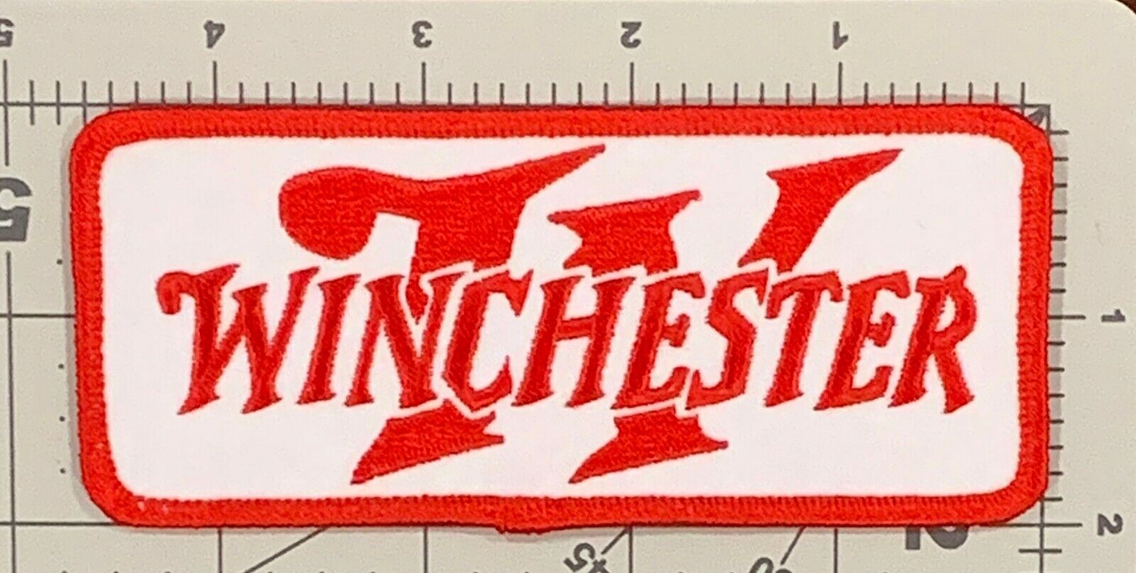 Vintage Style Genuine Free Shipping Manufacturer direct delivery Winchester Firearms USA Patch JL126