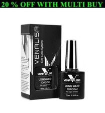 VENALISA No Wipe Top Coat Diamond Long Wear Upgraded UV / Led Gel Nail Polish Uk