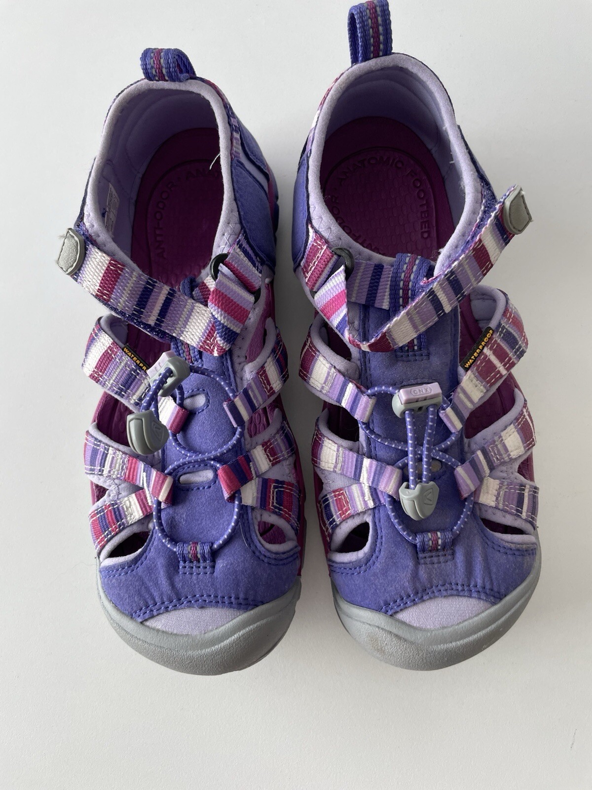 Keens Viola Sandali Acqua Outdoor Scarpe Ragazze Giovani 4 Keen