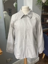 Berkertex Linen Blend Stone Jacket Uk 16