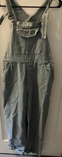 Vintage Agolde The Event Sage Green Size Large Denim Overalls