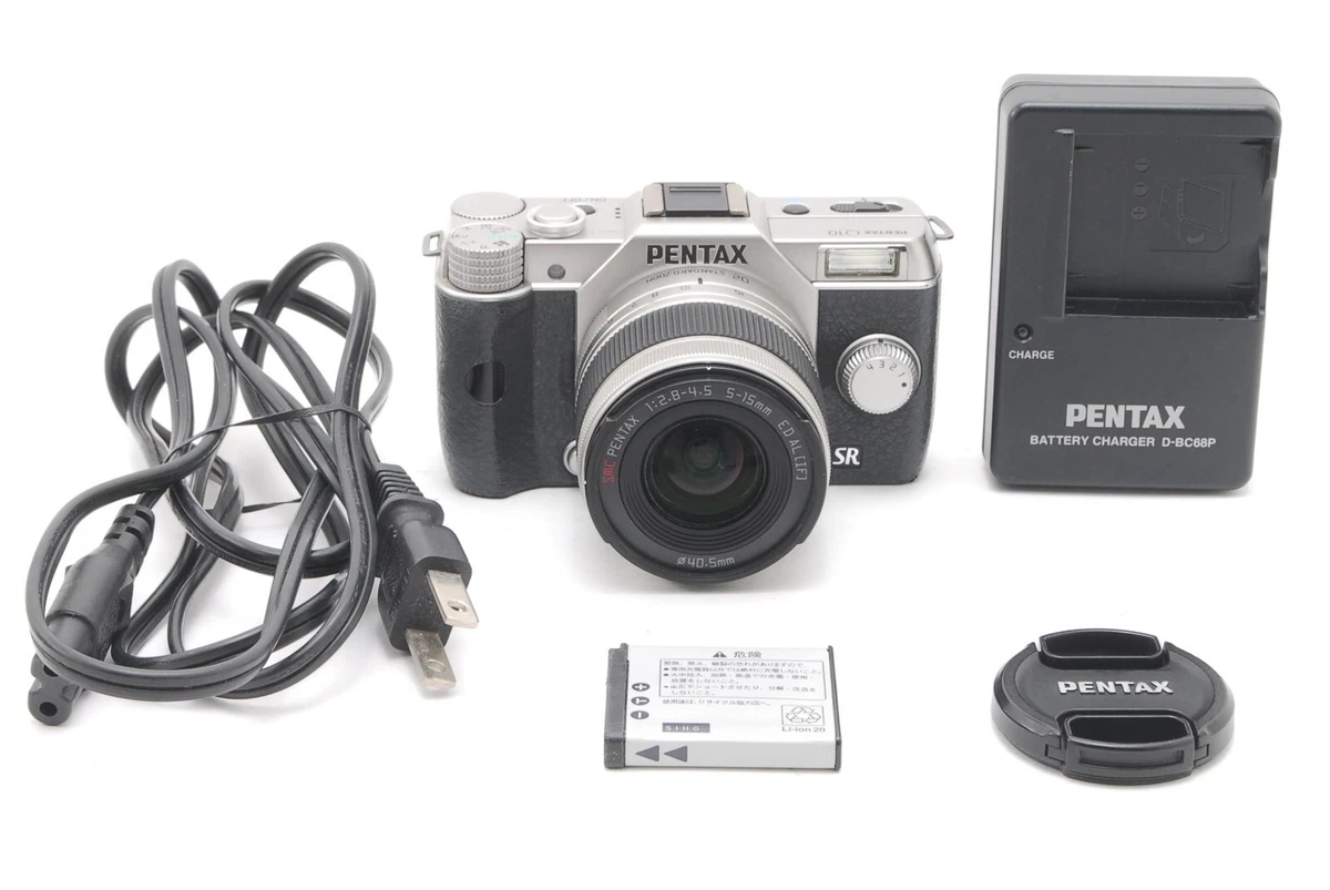 【N MINT S/C6873】Pentax Q10 12.4MP Digital Camera Standard Lens 5-15mm From JAPAN