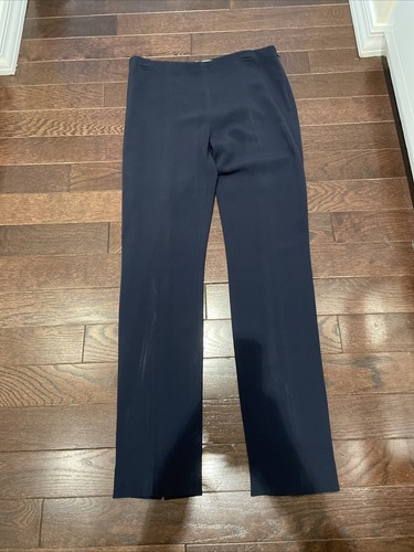 Navy Straight Leg Pants, Size 