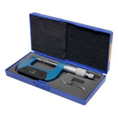 0-1'' Outside Micrometer 0.0001'' Precision Gauge Ratchet Stop Machinist Tool