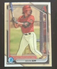 2024 Bowman Kevin Sim Chrome Prospect Parallel #BCP-34