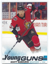 2019-20 Upper Deck Young Guns #220 Scott Sabourin
