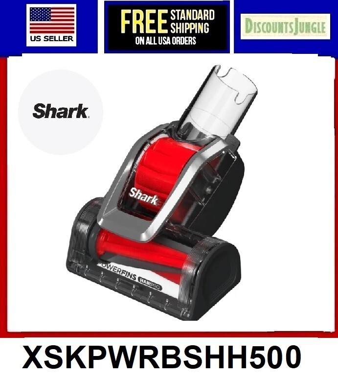 Shark Vacuum Powerfins HairPro Self-Cleaning Pet Power Brush attachment hair pro-image