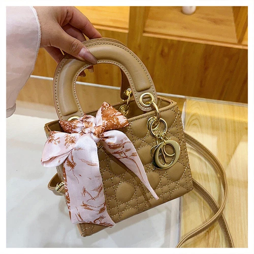 Nuova sciarpa di seta da donna piccola borsa messenger borsa borsetta borsa pendolare UK. - Foto 9 di 30