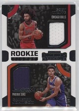 2019-20 Contenders Rookie Ticket Dual Swatches Coby White Cameron Johnson 1u6