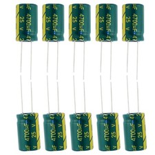6.3V to 450V High Frequency LOW ESR Radial Electrolytic Capacitor 1uF to 22000uF