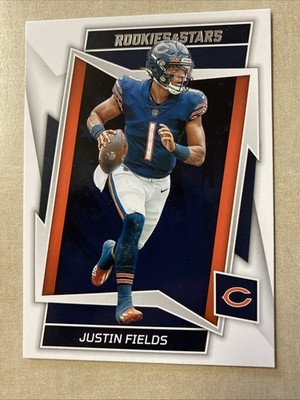 2022 Panini Rookies & Stars Football Justin Fields #15 Chicago Bears